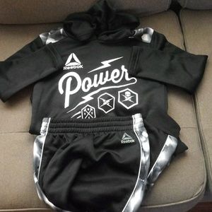 Boys Reebok Joggers & Sweatshirt set
